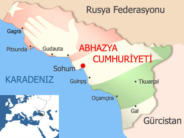 Abhazya nerede