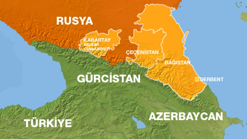 Çeçenistan nerede