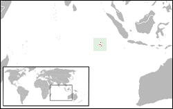 Cocos (Keeling) Adaları nerede