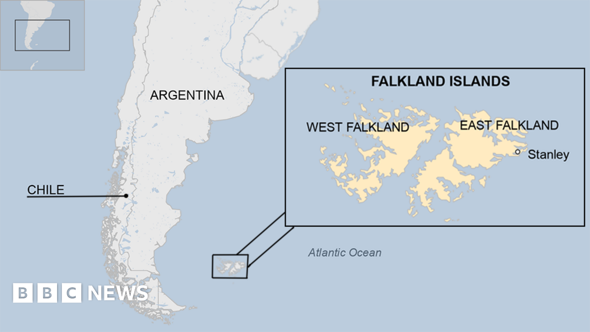 Falkland nerede