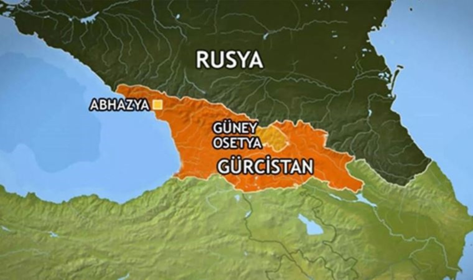 Güney Osetya nerede