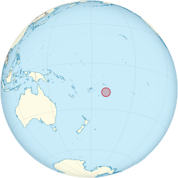 Niue nerede