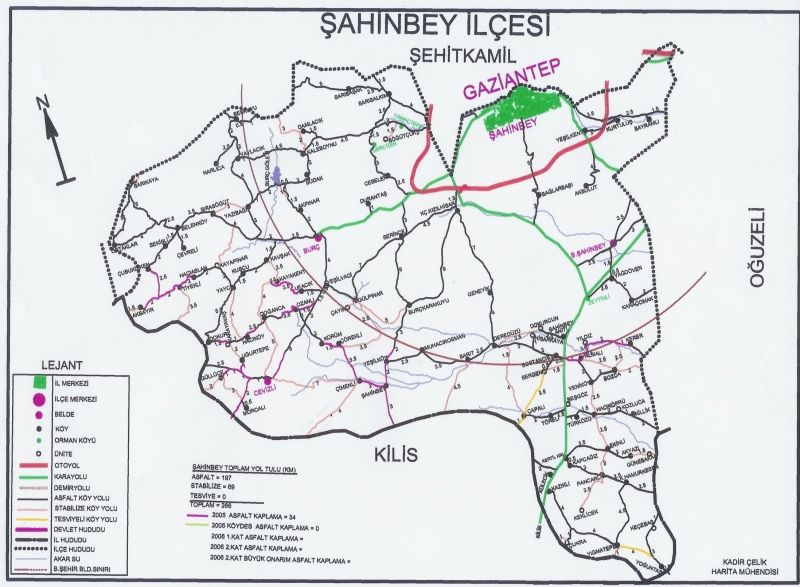 Şahinbey ilçesi nerede