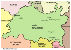 Tataristan nerede