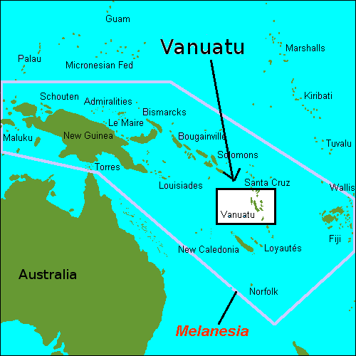 Vanuatu  nerede