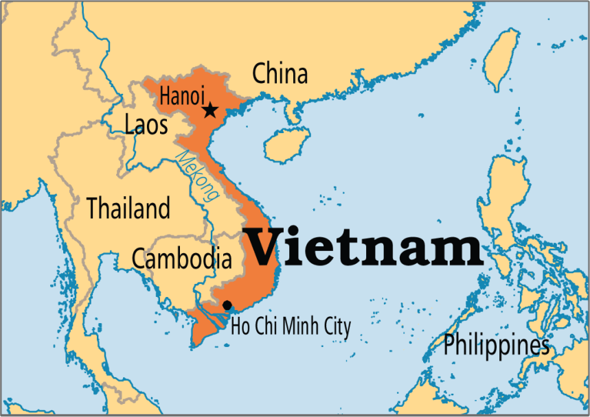 Vietnam nerede